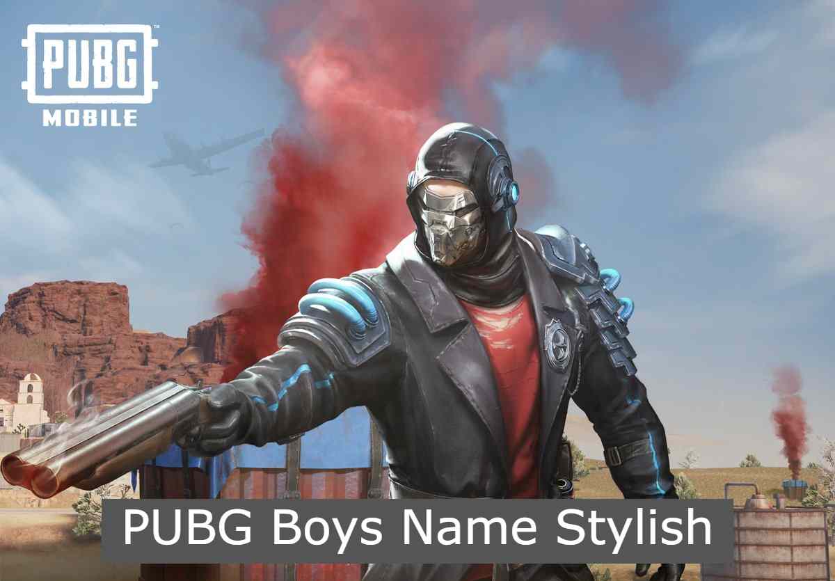 PUBG Boys Name Stylish