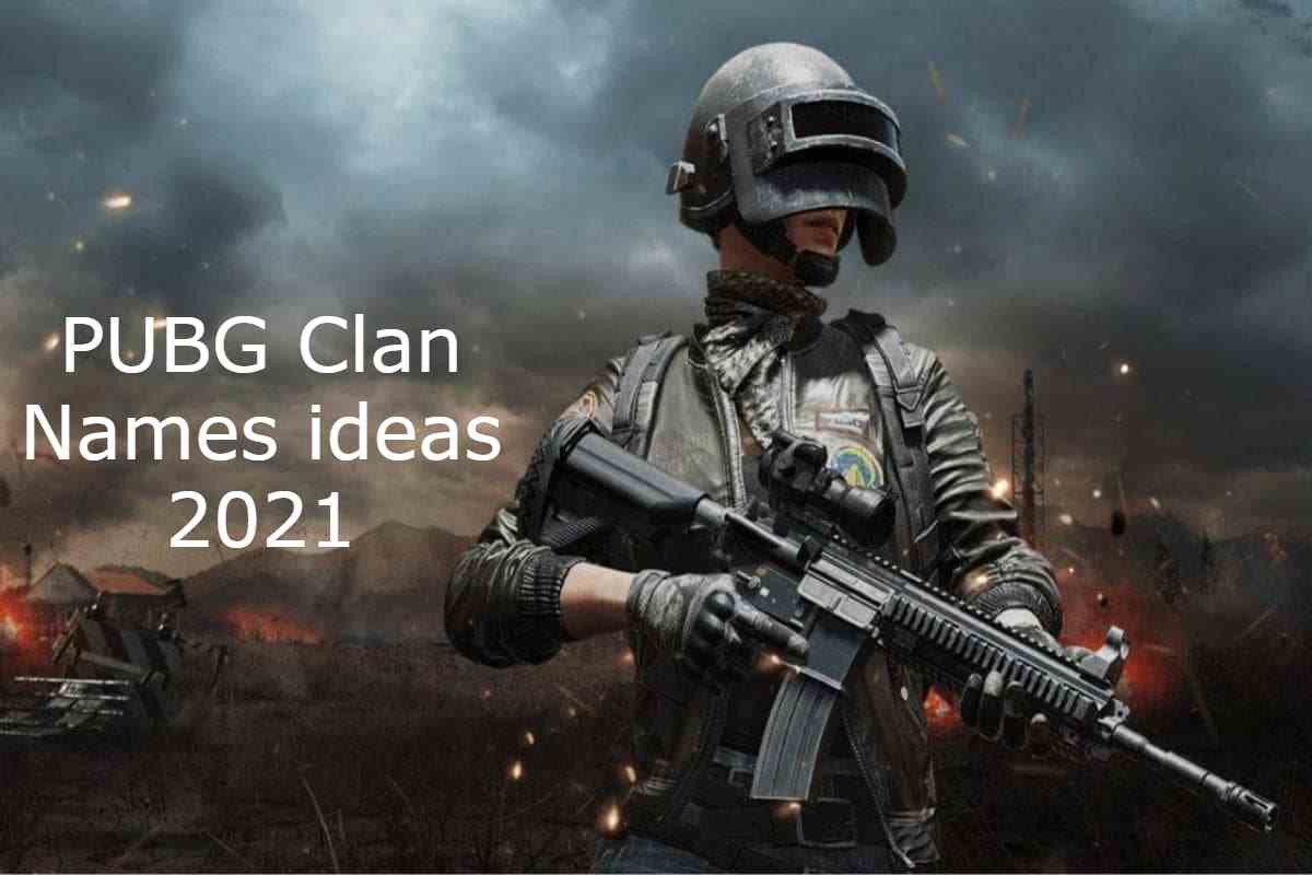 PUBG Clan Names ideas